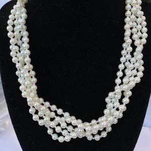 Carolee Four Layer Pearl Necklace